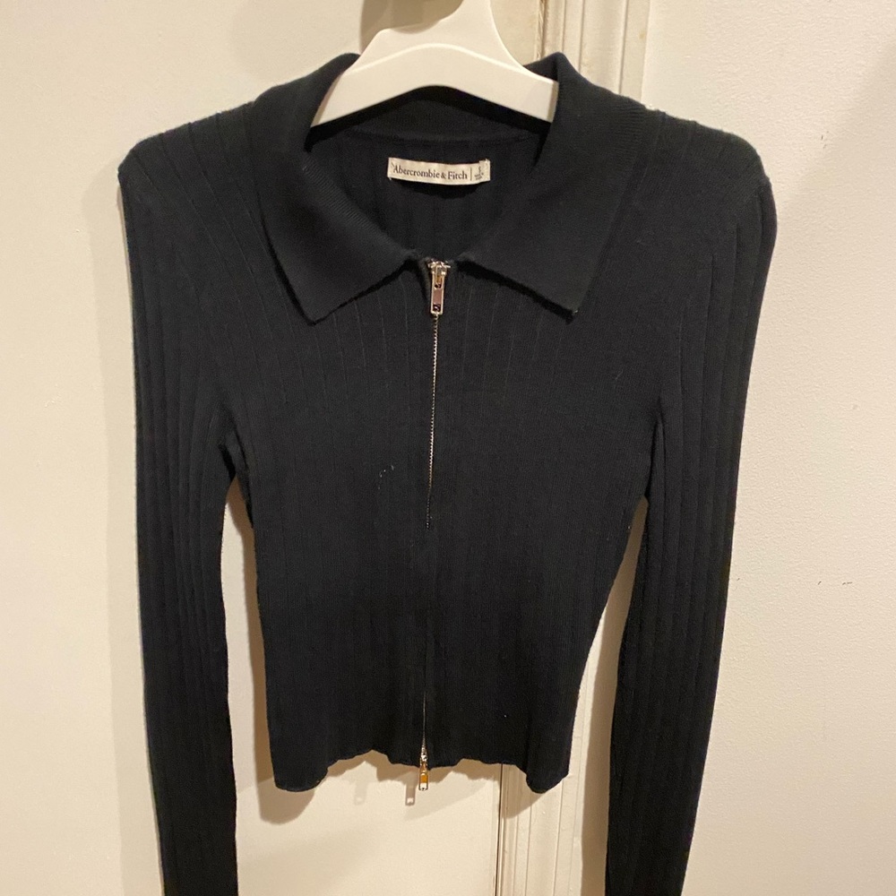 Abercrombie & Fitch Zipper Sweater